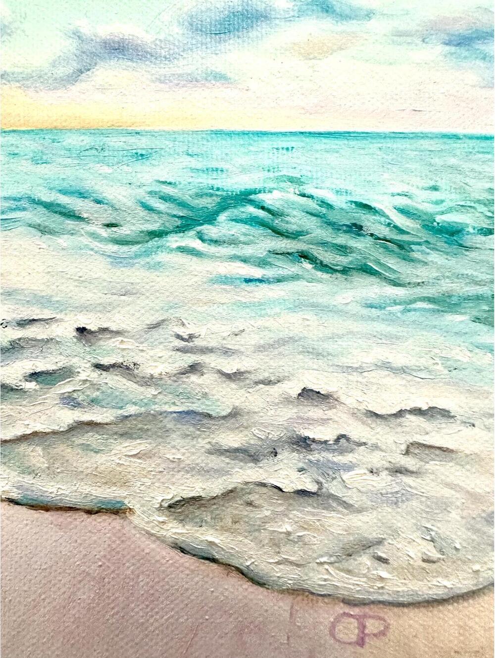 Original Oil Painting "Serenity of the Soul" - Picture 4 of 4